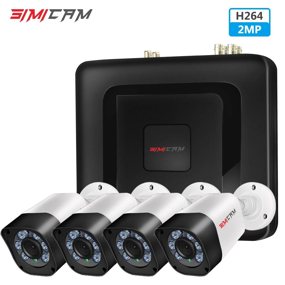 CCTV    ī޶ ý, AHD 2MP DVR H.264,  ߿ ǳ ְ ߰ ð,  溸, 4CH, 1080P, 720P